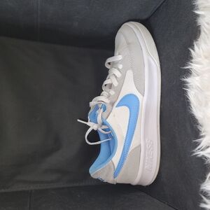 #20 Nike Gray and Blue Sneakers